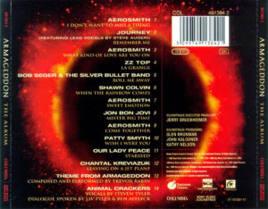 Armageddon The Album cd back