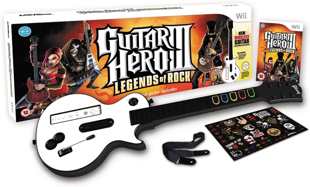 Guitar Hero III Legends of Rock Bundle Wii with Guitar
