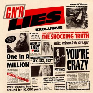 Guns N' Roses - G N' R Lies (1988) album cover