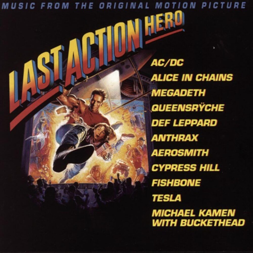 Last Action Hero movie soundtrack cd cover