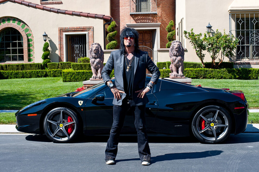 Nikki Sixx 458 Ferrari Spider