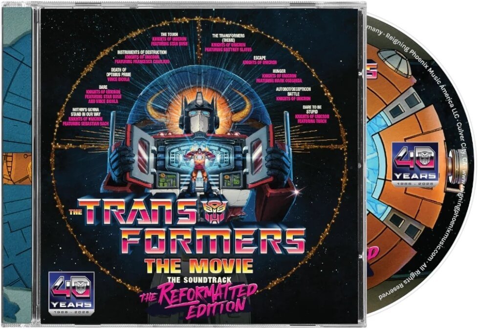 Transformers The Movie Soundtrack (The Reformatted Edition) - CD