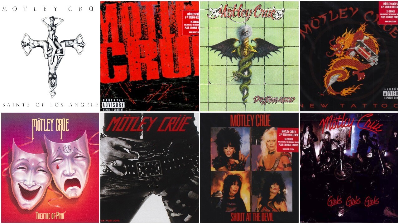 Mötley Crüe Songs List | 80's HAIR BANDS